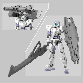 30MM 1/144 Customized Weapons [ Heavy Weapon 1 ], Bandai