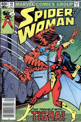 Spider-Woman #49, Tigra