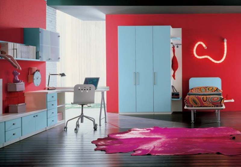 Funky Teenage Bedroom Ideas