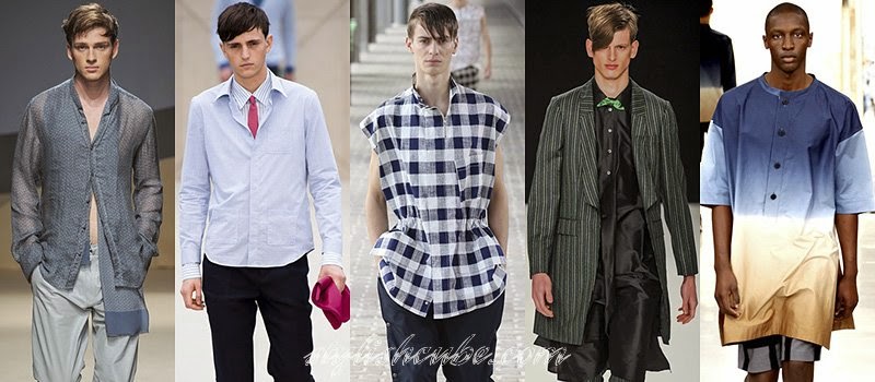 Spring Summer 2014 Men's Shirts Fashion Trends