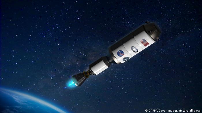 La NASA y el Pentágono desarrollan cohete de propulsión nuclear para viajar más rápido a Marte