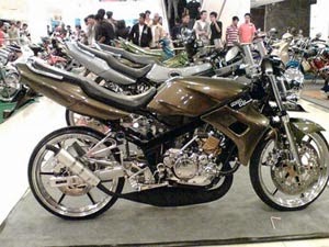 Modifikasi Ninja 150 Terbaru