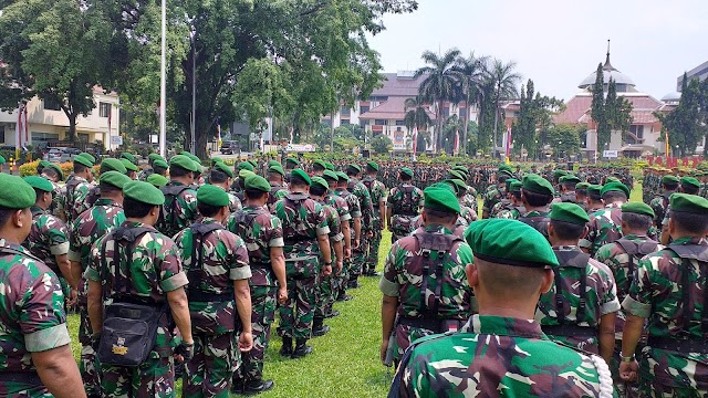 Kodim Depok Terjunkan 762 Personil Amankan Pemilu