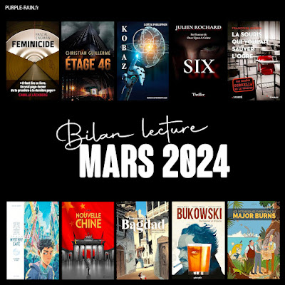 Purplerain • Bilan Lecture de Mars 2024