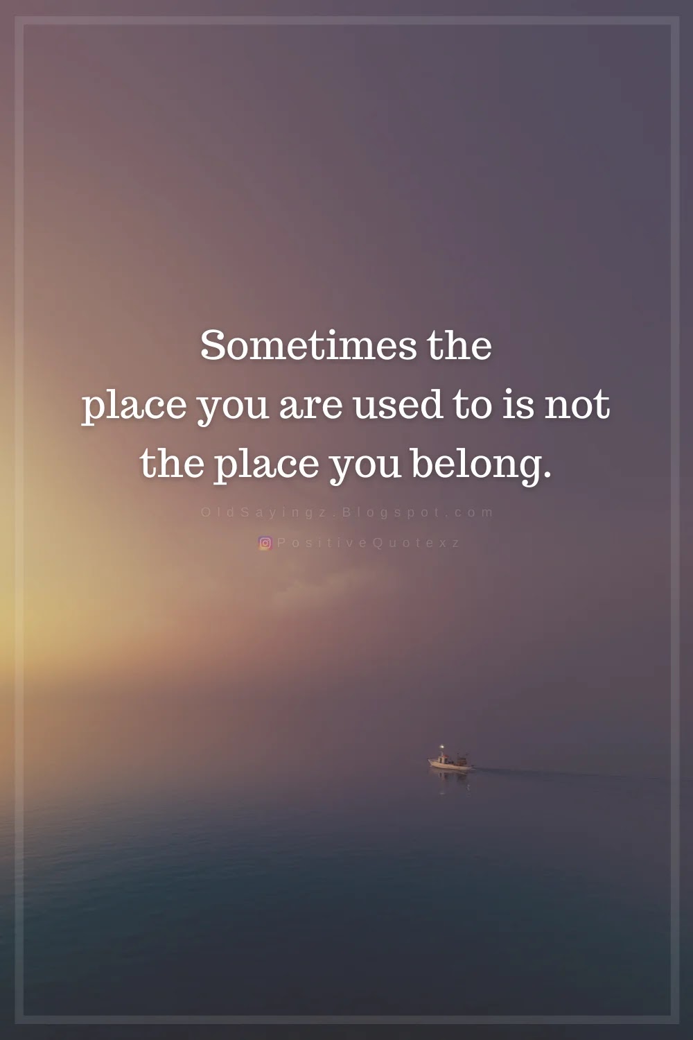 Old Sayings