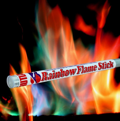 Rainbow Flame Stick