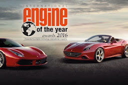 Ferrari’s turbo-charged V8 is the overall winner of the 2016 International Engine of the Year Awards