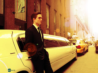 Robert Pattinson Limouzine Sunlights HD Wallpaper