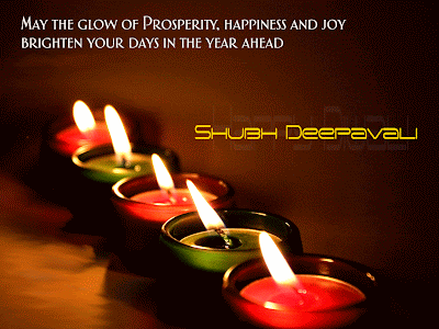 Diwali Candle Greeting Cards