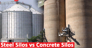 Steel silo vs Concrete silo