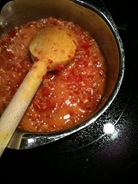Thursday: Homemade Indian food. Yum!