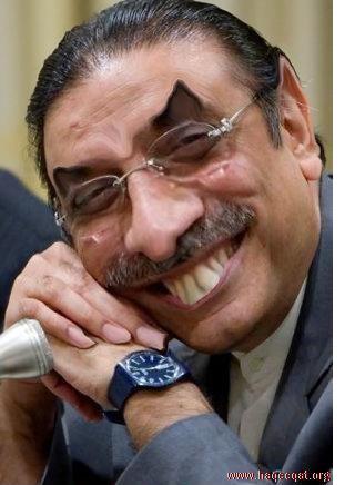 Funny Photos of President Asif Ali Zardari