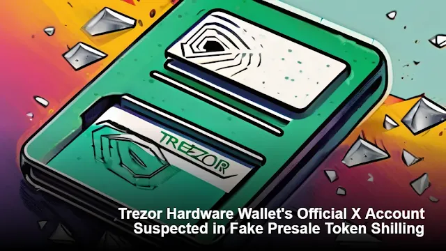 Trezor Hardware Wallet's Official X Account Suspected in Fake Presale Token Shilling