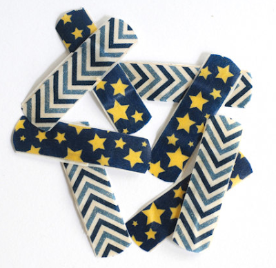 attractive bandages with stars and chevrons