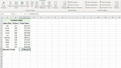 Bagaimana Cara Menghitung Total di Microsoft Excel