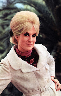 Dusty Springfield  publicity photo Getty images in a white coat