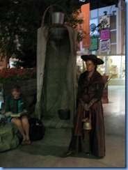 9920 Alberta Calgary Stampede - Western Oasis in BMO Centre - one of the many human statues performing