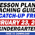 KINDERGARTEN TEACHING GUIDES FOR CATCH-UP FRIDAYS (FEBRUARY 23, 2024) FREE DOWNLOAD