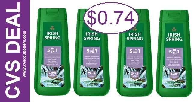 Irish Spring Body Wash CVS Deal