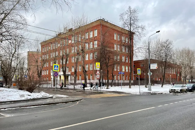 Павловская улица, 1-й Подольский переулок, школа № 1257
