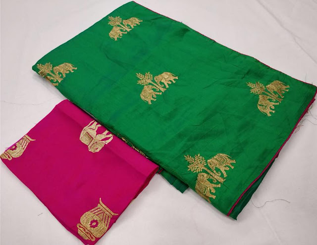 Manipuri silk saree