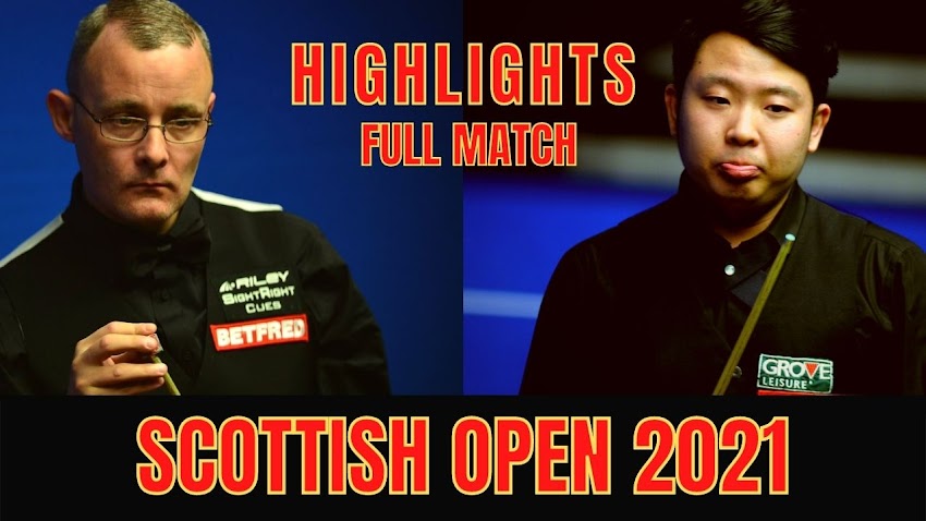 Zhang Anda vs Martin Gould ᴴᴰ Scottish Open 2021 ( Full Match Highlights )