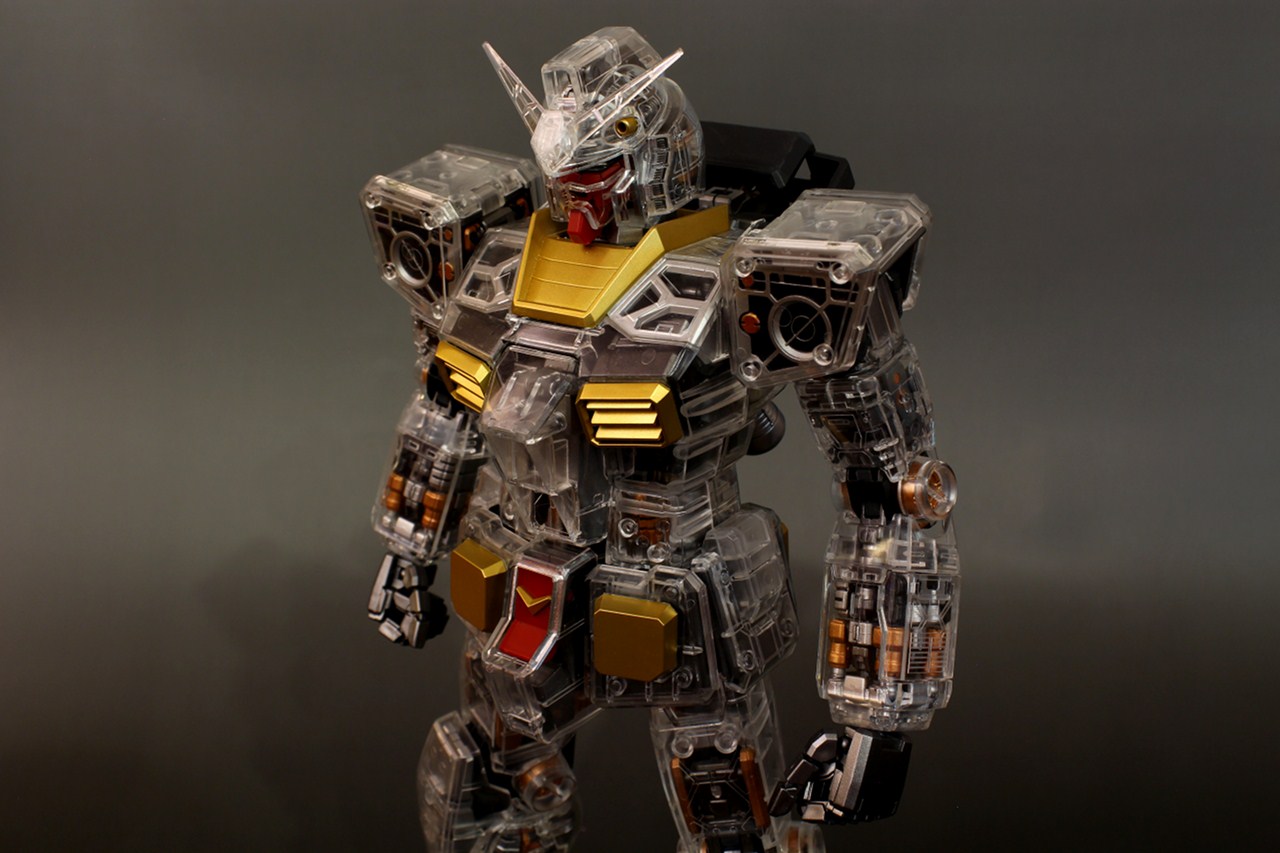 Custom Build Pg 1 60 Rx 78 2 Gundam Clear Ver Gundam Kits Collection News And Reviews