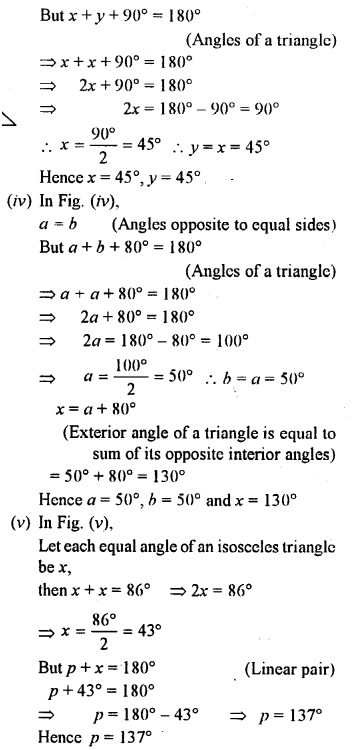 Selina Concise Mathematics Class 7 ICSE Solutions Chapter 15 Triangles