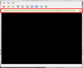 Unable to Connect to MKS: [Nombre del Datacenter] not connect to pipe \\.\pipe\vmware-authdpipe within retry period