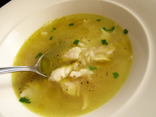 Homemade fish soup