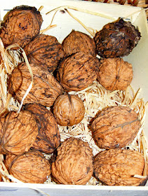 Homegrown walnuts. Photographed by Susan Walter.