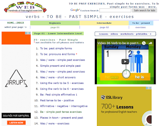 http://www.agendaweb.org/verbs/to-be-past-exercises.html