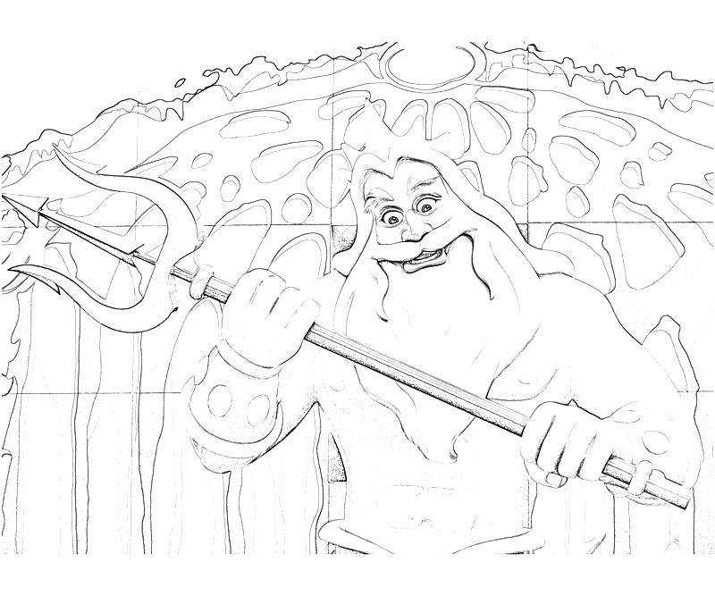 printable-king-triton-funny_coloring-pages