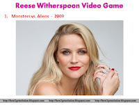 hit and flop movies reese witherspoon, reese witherspoon video game, monsters vs aliens 2009