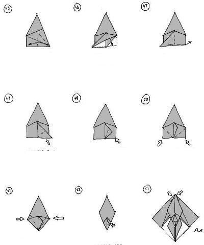 Origami Instructions Atlas Beetle 3D