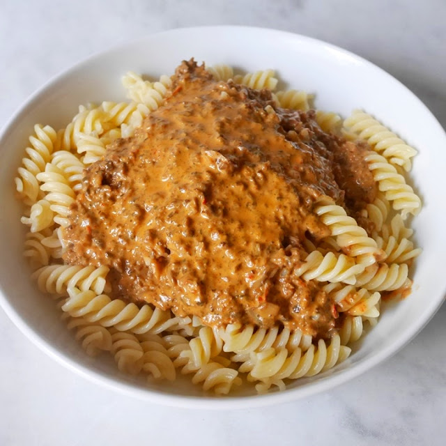 Würziges Haschee ohne Fleisch