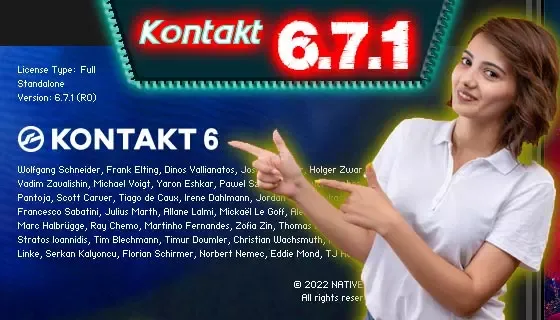 تحميل برنامج الكونتاكت Kontakt 6.7.1