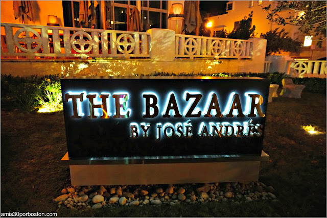 Entrada a The Bazaar By José Andrés en Miami Beach