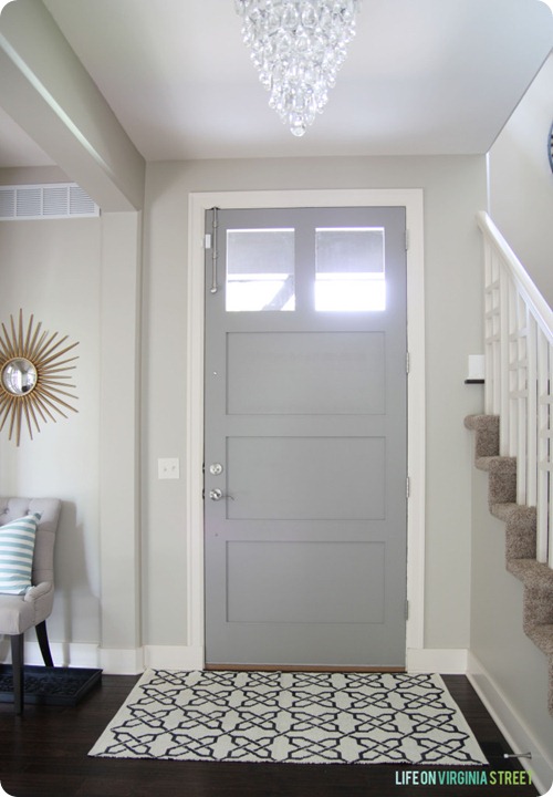gray interior doors