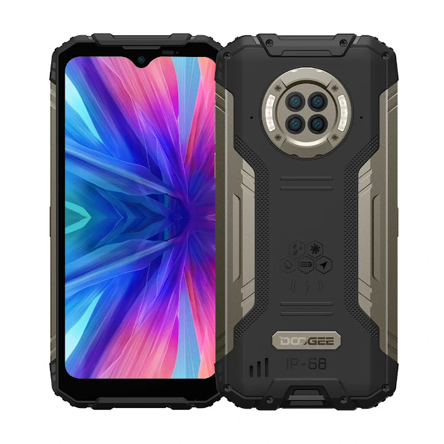 DOOGEE S96 GT S96GT Global Version 8GB 256GB 48MP Quad Camera Night Vision Camera Helio G95 6.22 inch NFC Fast Charge Wireless Charge 6350mAh IP68 IP69K Waterproof Rugged 4G Smartphone