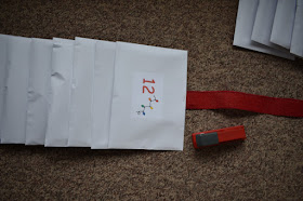 Adding the envelopes to the ribbon