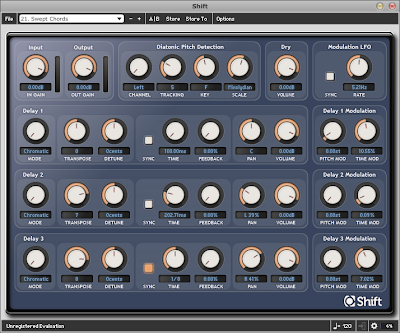 Shift Diatonic Pitch Shifter and Delay Effect Plugin