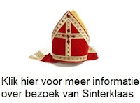 Contactknop voor bezoek Sinterklaas