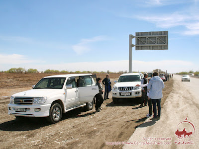 Viaje en jeep hacia las orillas del Mar Aral 