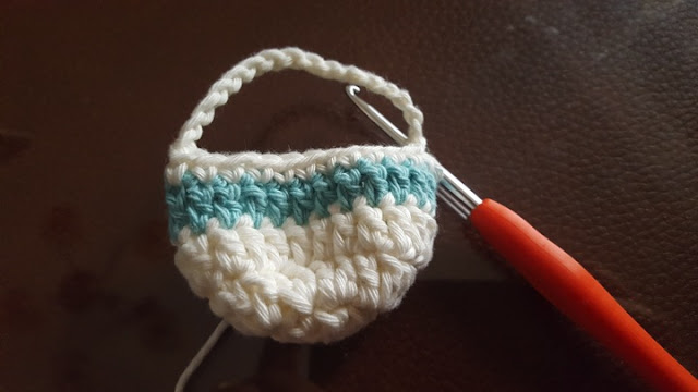 Mini Easter Crochet Basket