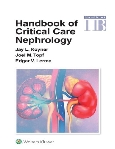 Download Handbook of Critical Care Nephrology First Edition [PDF]