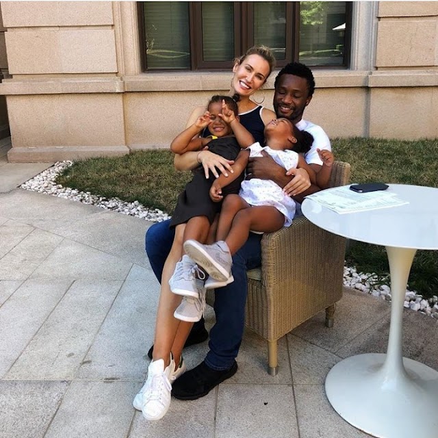 MIKEL OBI SHARES CHILDREN PHOTOS WITH 3 NATIONALITY AS THEY RESUME NEW SCHOOL