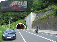 Austria, Location of James Bond 007 - The Living Daylights, tunnel, Aston Martin chase