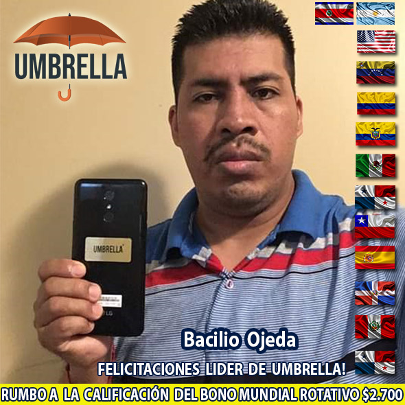 Basilio Ojeda Albino Líder Umbrella Internacional