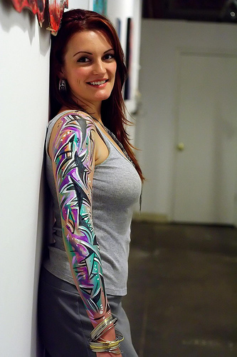Top 5 Sleeves Tattoo Design 2012 fOR Girl